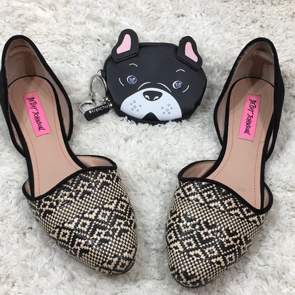 Betsey Johnson Shoes - Betsy Johnson Cocoa cut out flats